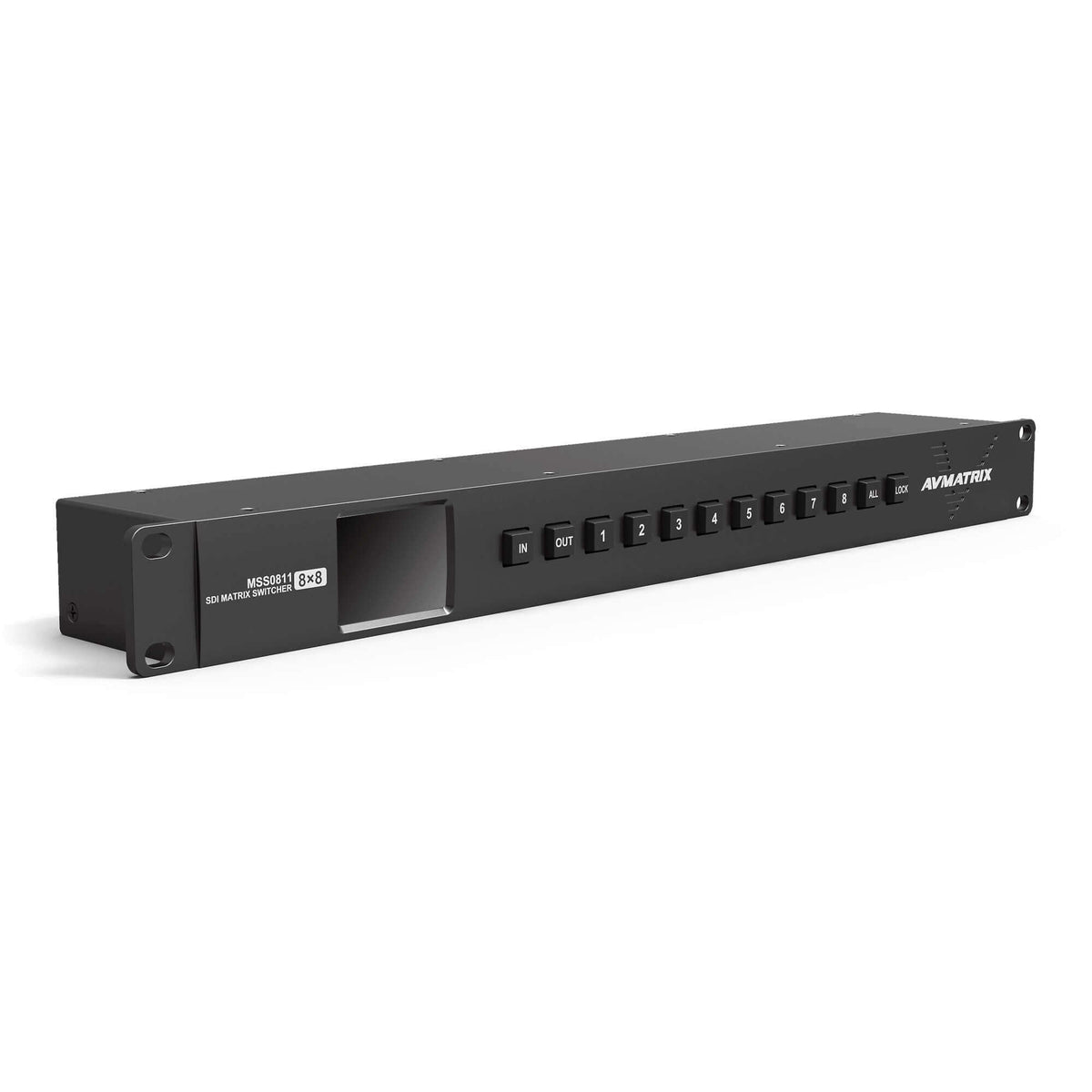 AVMATRIX MSS0811 — 8×8 3G-SDI Matrix Switcher