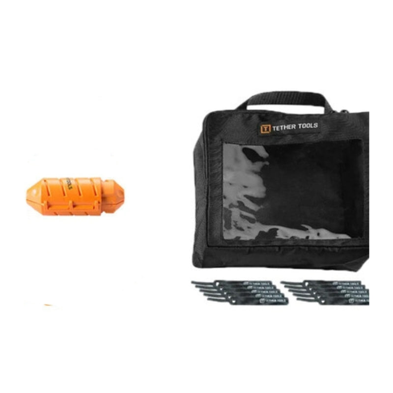 Tether Tools Starter Tethering Kit Bundle – Cable Management Case + Pro Tab Cable Ties + Extension Lock - image 2