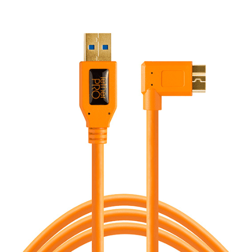 Tether Tools TetherPro USB 3.0 to Micro-B Right Angle Cable (4.6m) - image 1