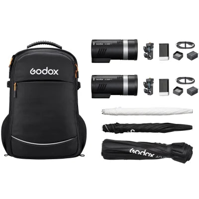 Godox AD300ProII Portable Pocket Flash 2 Light Kit