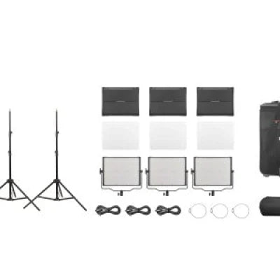 Godox LED Light Panel P120Bi 3 Light Panel Kit