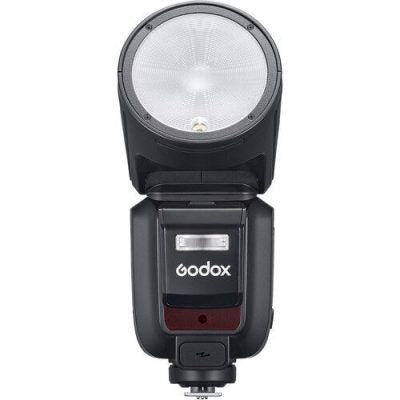 Godox V100 Round Head Flash for Canon – 100W TTL Speedlite with 2.4GHz Wireless X System