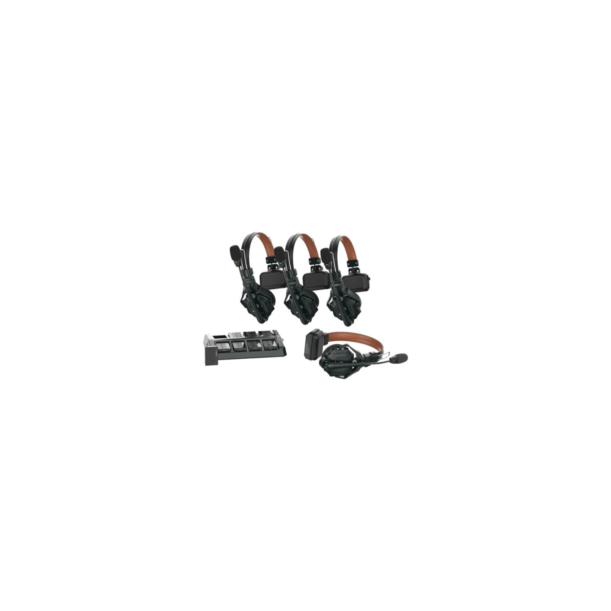 Hollyland Solidcom C1 Pro-4S Full-Duplex ENC Wireless Intercom System with 4 Headsets (1.9 GHz)