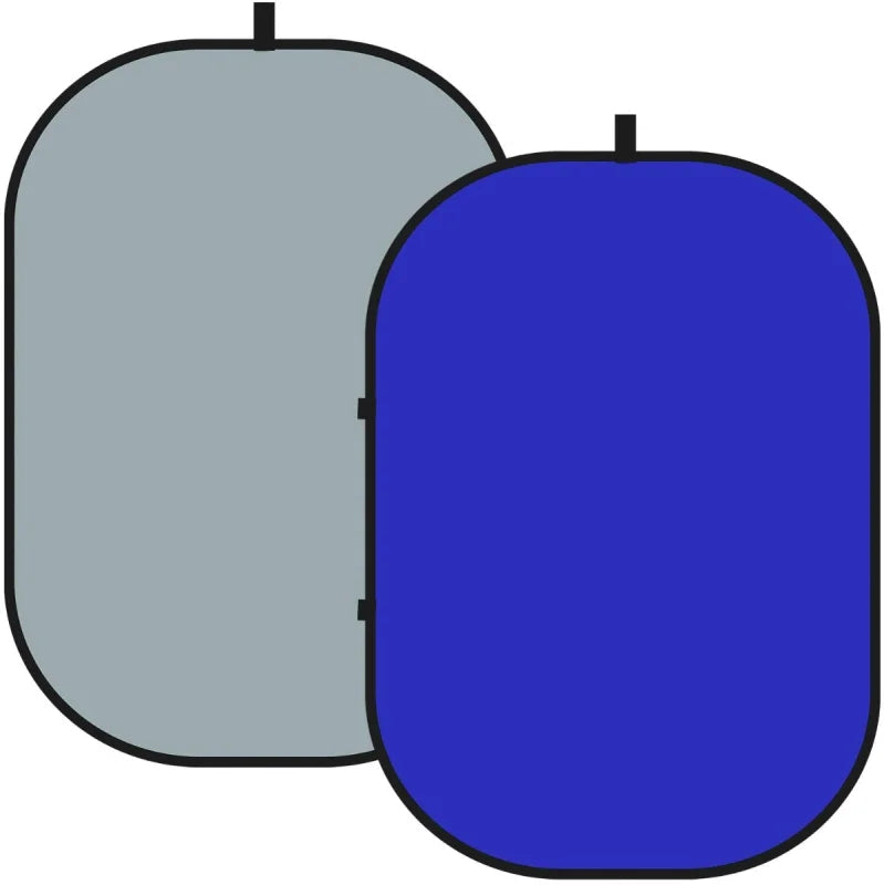Neewer 150x200cm Blue & Grey Folding Collapsible Backdrop