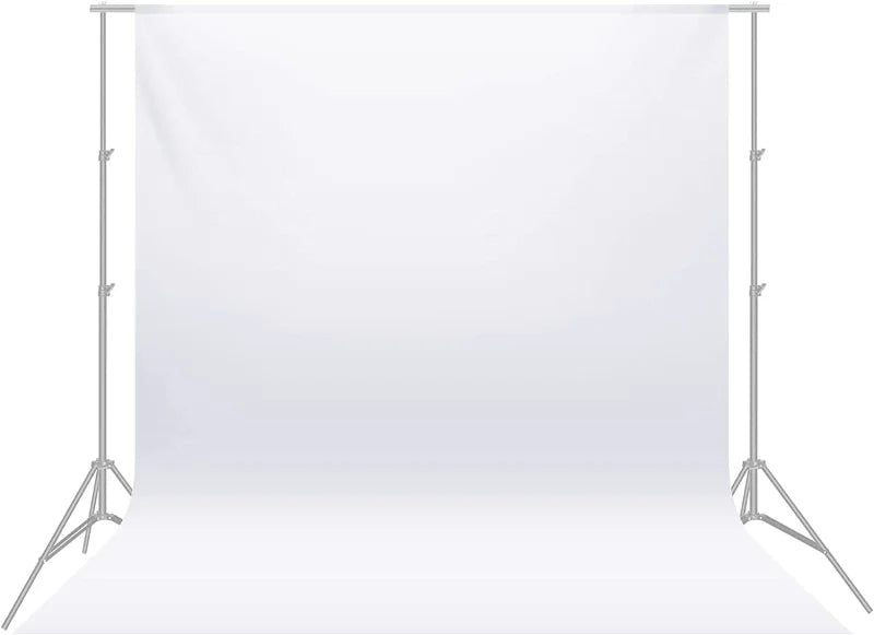 Neewer 3x3.6m White Polyester Fabric Backdrop