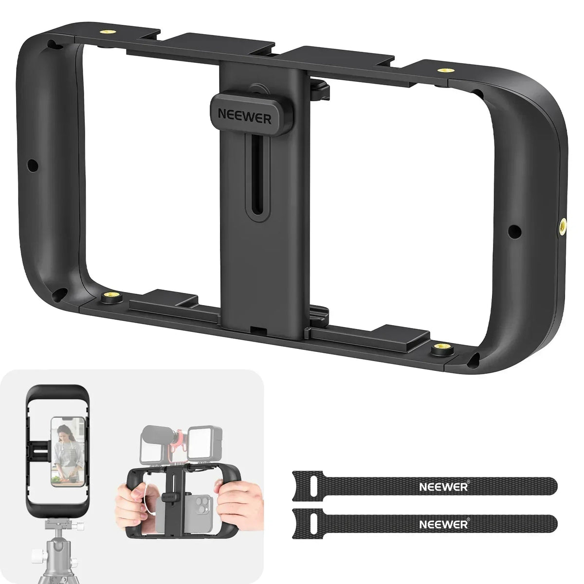 Neewer A104 Handheld Smartphone Video Camera Cage Rig