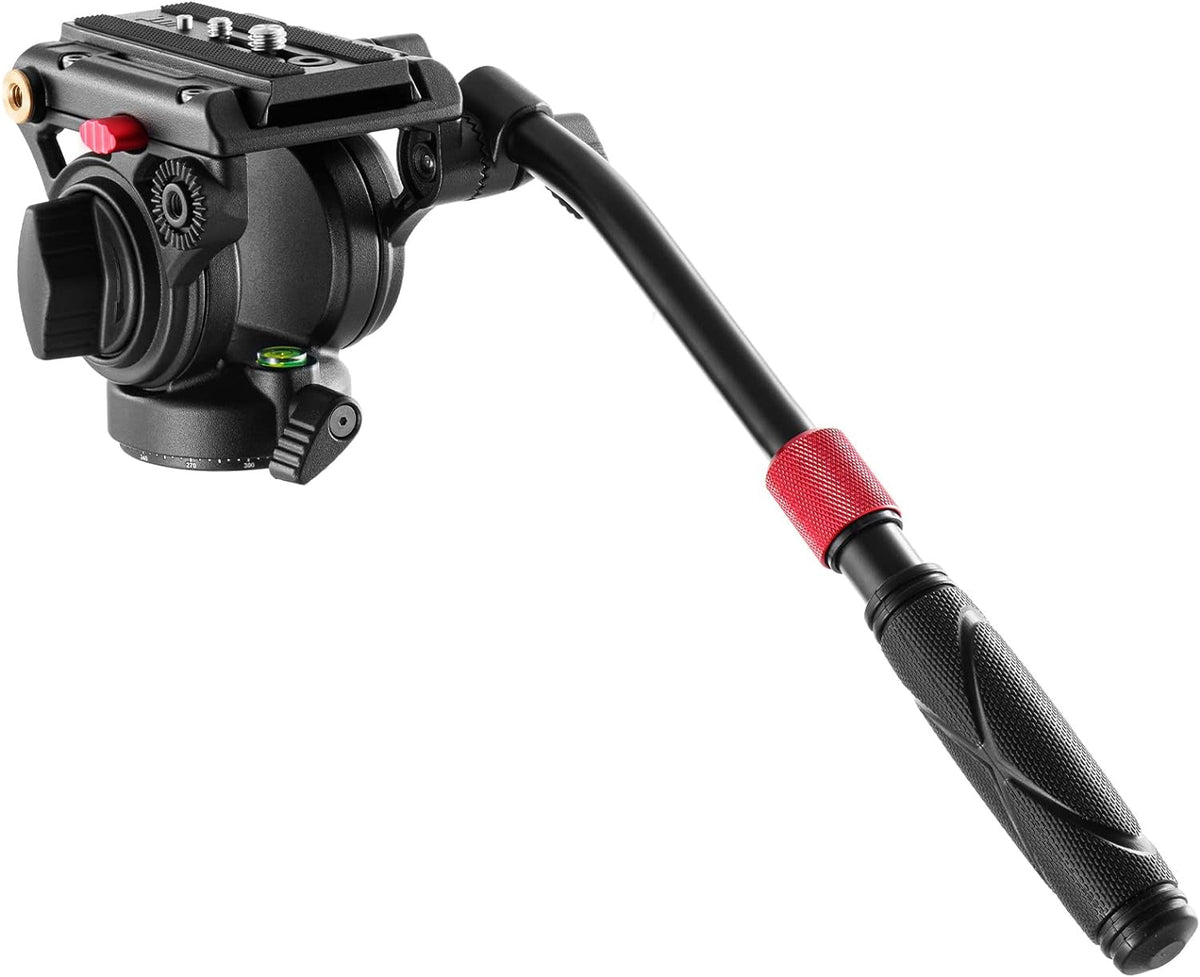 Neewer GM001 Aluminium Alloy Video Fluid Head for Tripods/Monopods