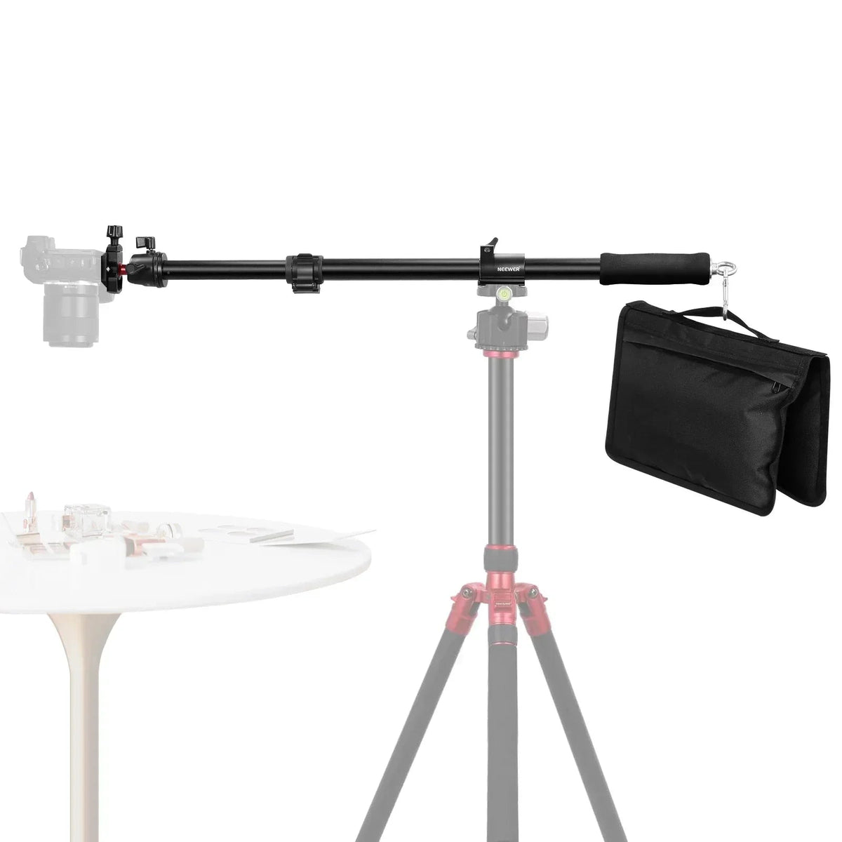Neewer ST005 Boom Arm 56-96cm Extension for Arca-Type Tripod with Sandbag