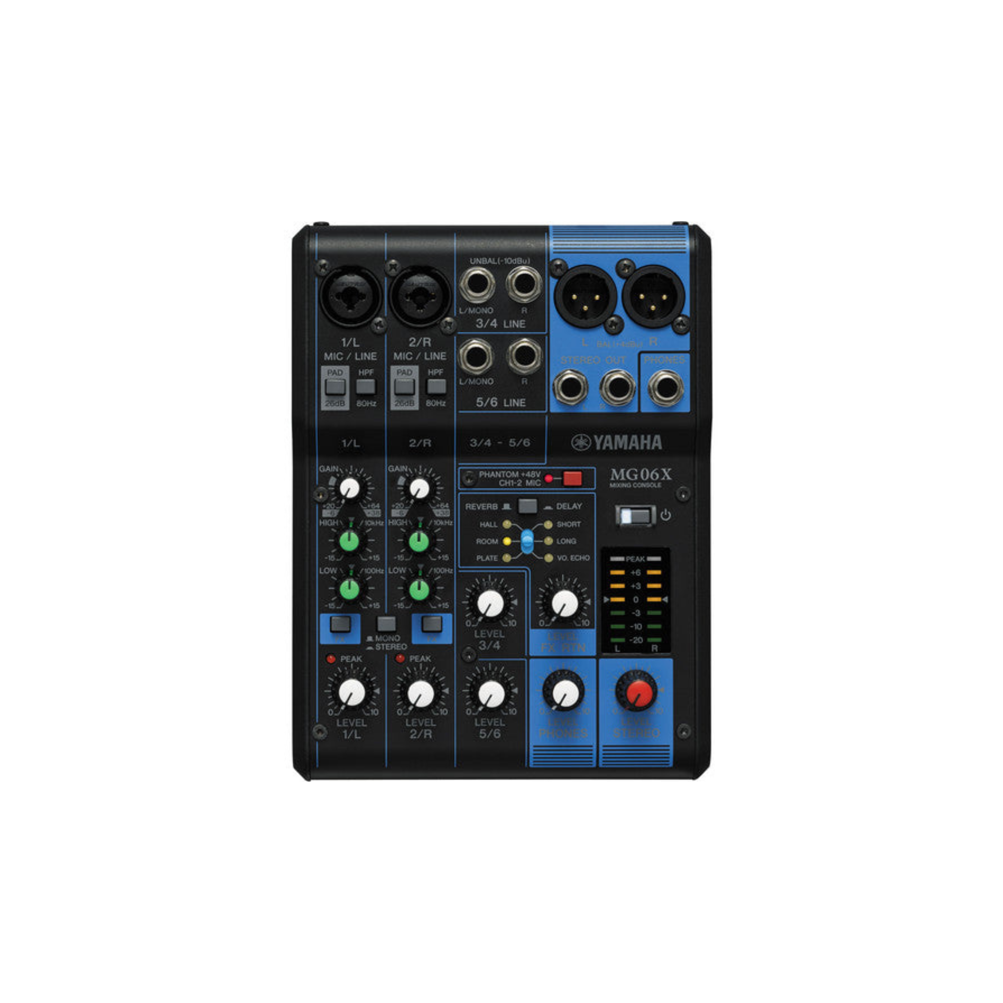 Yamaha MG06X 6-Input Mixer With Built-In Effects