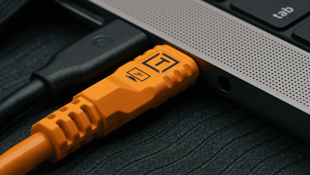 Tether Tools TetherPro Optima 10G USB-C to USB-C Straight to Right Angle Tether Cable - image 3