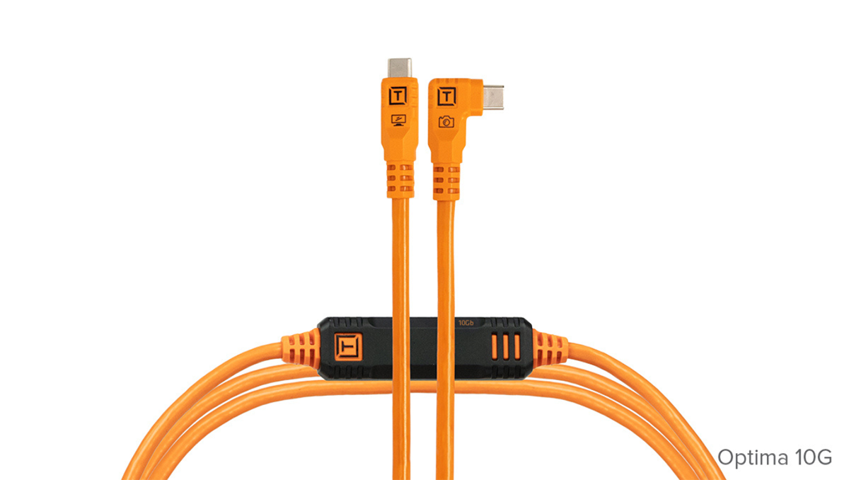 Tether Tools TetherPro Optima 10G USB-C to USB-C Straight to Right Angle Tether Cable - image 2