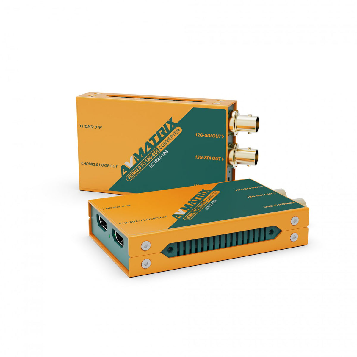 AVMATRIX SC1221-12G — HDMI2.0 to 12G-SDI Converter