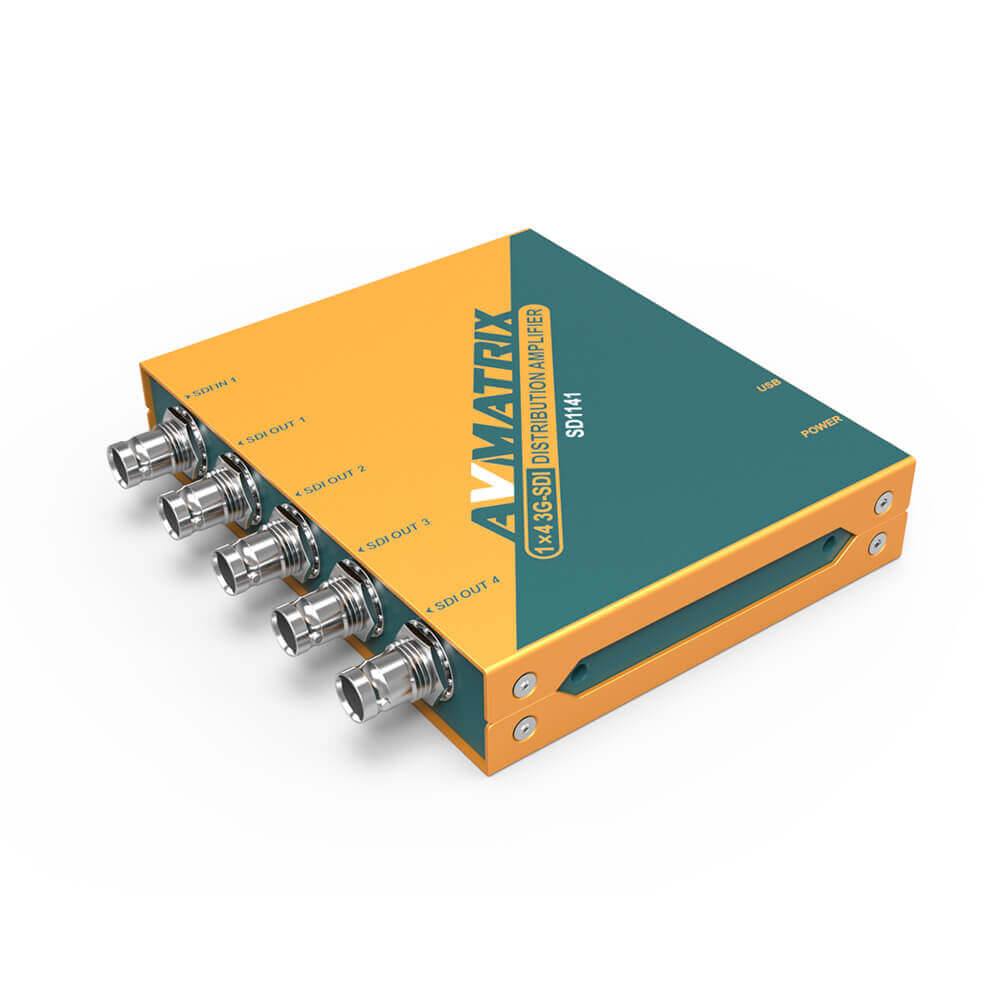 AVMATRIX SD1191 — 1×9 SDI Distribution Amplifier