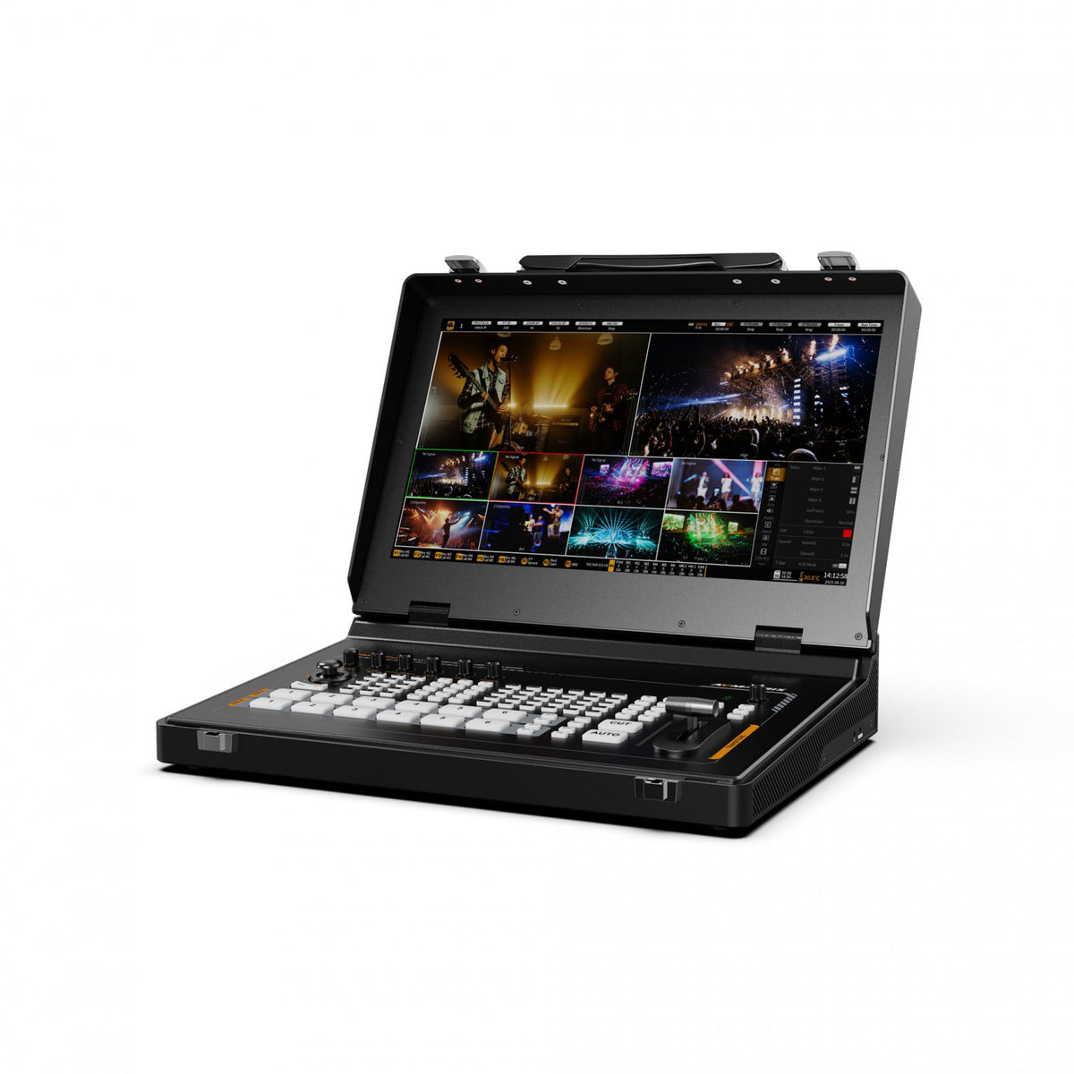 AVMATRIX SHARK S6 PLUS — 17.3-inch 6-Channel SDI/HDMI Portable Video Switcher