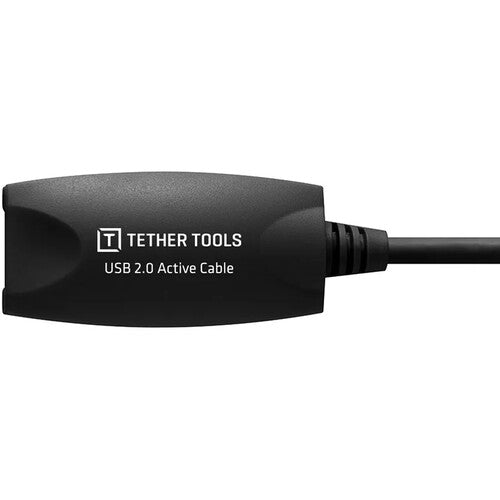 Tether Tools TetherPro USB 2.0 Active Extension Cable (16′, Black) - image 2
