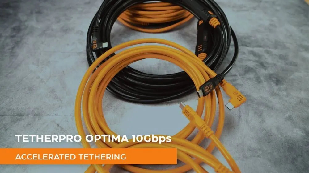 Tether Tools TetherPro Optima 10G USB-C to USB-C Straight to Right Angle Tether Cable - image 5