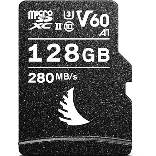 Angelbird 128GB AV Pro UHS-II microSDXC Memory Card with SD Adapter (V60) - image 2