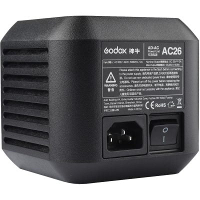 Godox AC Adapter for AD600Pro Flash (AC-26)