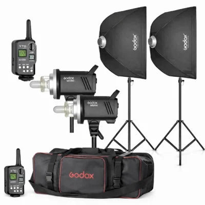 Godox MS200 Twin Light Studio Flash Kit