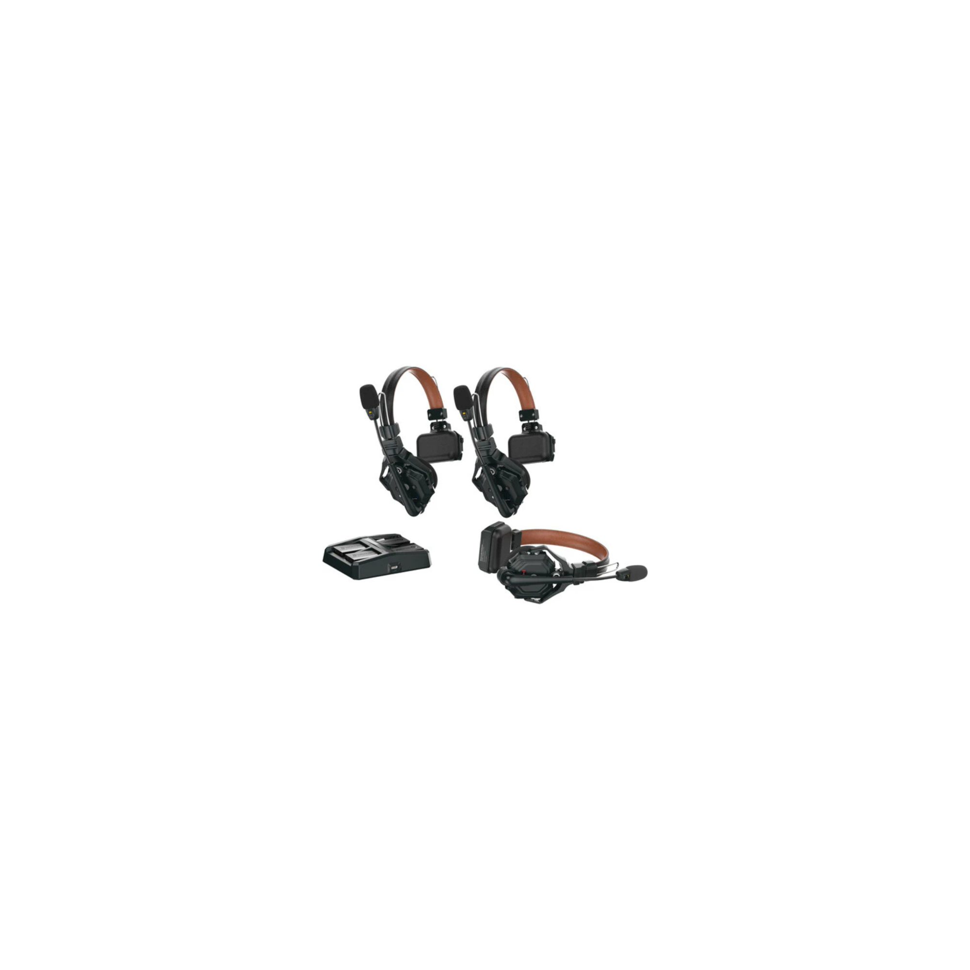 Hollyland Solidcom C1 Pro-3S Full-Duplex ENC Wireless Intercom System with 3 Headsets (1.9 GHz)