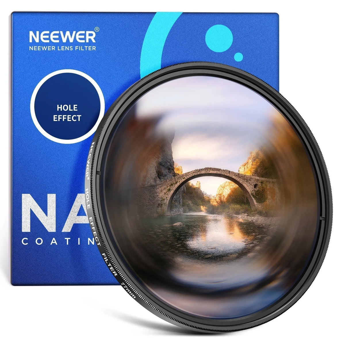 Neewer FL-E3 Spiral Halo Camera Lens FX Filter 67mm