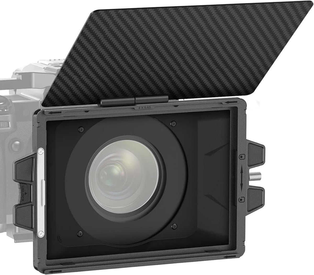 Neewer PG002 Mini Matte Box with a 4x5.65inch Filter Tray and Adapter Rings