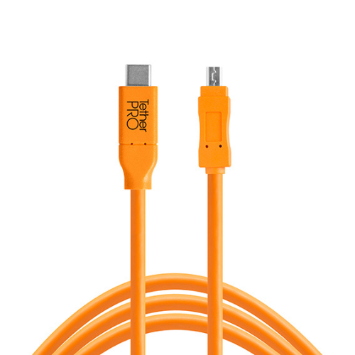Tether Tools TetherPro USB-C to 2.0 Mini-B 8-Pin - image 1