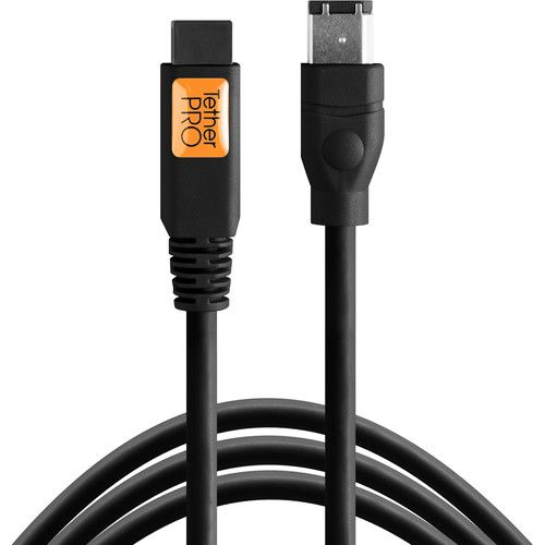 Tether Tools TetherPro FireWire 800/400 9-Pin to 6-Pin Cable - image 1
