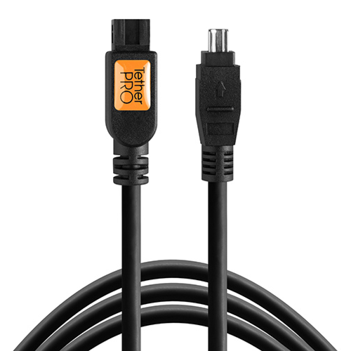 Tether Tools TetherPro FireWire 800/400 9-Pin to 4-Pin Cable - image 1