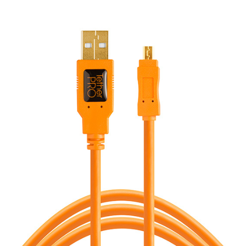 Tether Tools TetherPro USB 2.0 to Mini-B 8-Pin (4.6m) - image 1