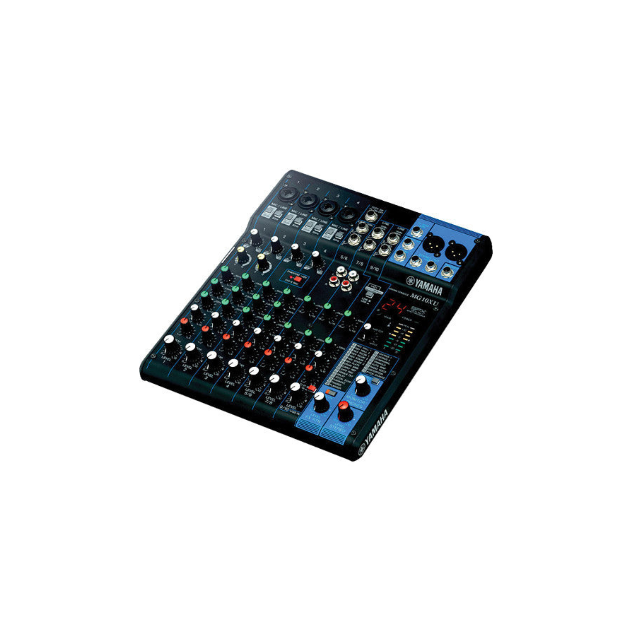 Yamaha MG10XU 10-Input Mixer With Built-In FX And 2-In/2-Out USB Interface